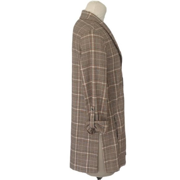 Stradivarius Oversized Plaid Blazer - Picture 2 of 5